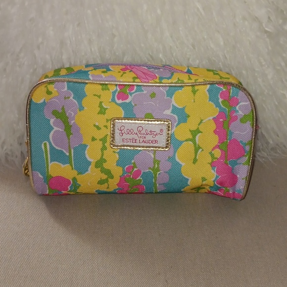 Lilly Pulitzer for Estee Lauder cosmetic pouch NWOT - Picture 1 of 5